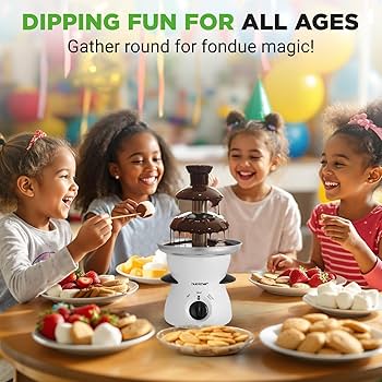 Amazon.com: Nutrichef 3 Tier Chocolate Fondue Fountain - Electric Amazon.com: Nutrichef 3 Tier Chocolate Fondue Fountain - Electric